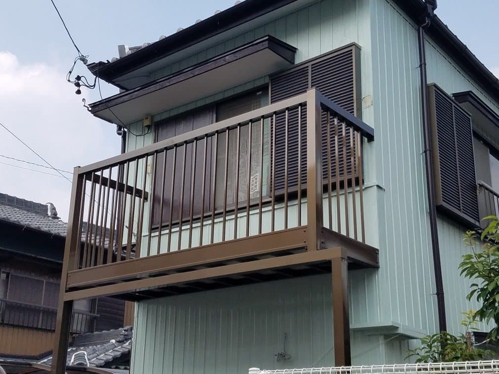 バルコニー取替工事 | 名古屋市瑞穂区のエクステリア工事ならイズ美