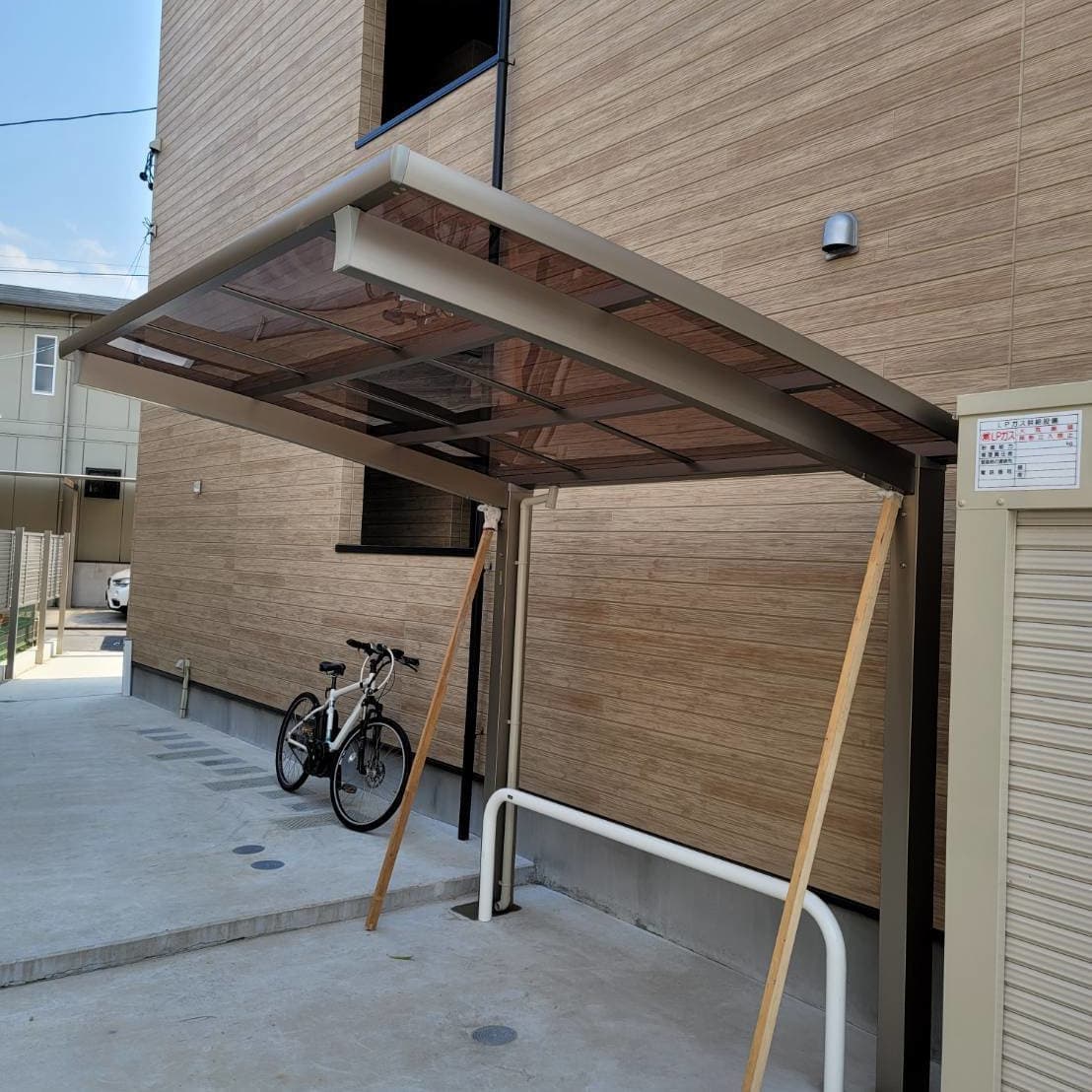 サイクルポート新設・取替え 名古屋市瑞穂区 | 名古屋市瑞穂区でエクステリア工事ならイズ美