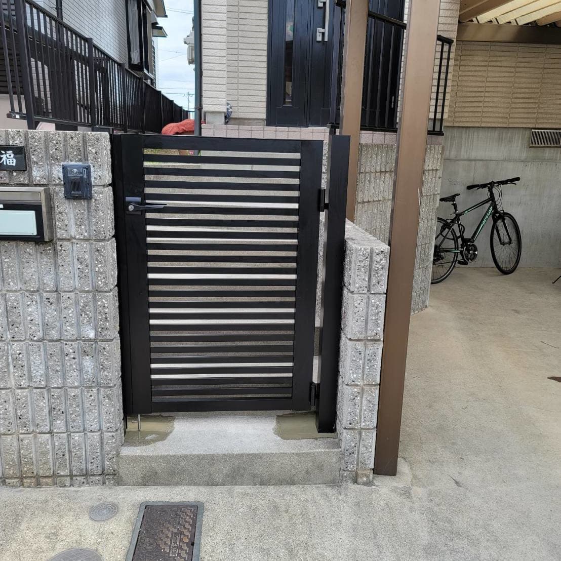 門扉新設・取替え 名古屋市瑞穂区 | 名古屋市瑞穂区でエクステリア工事ならイズ美