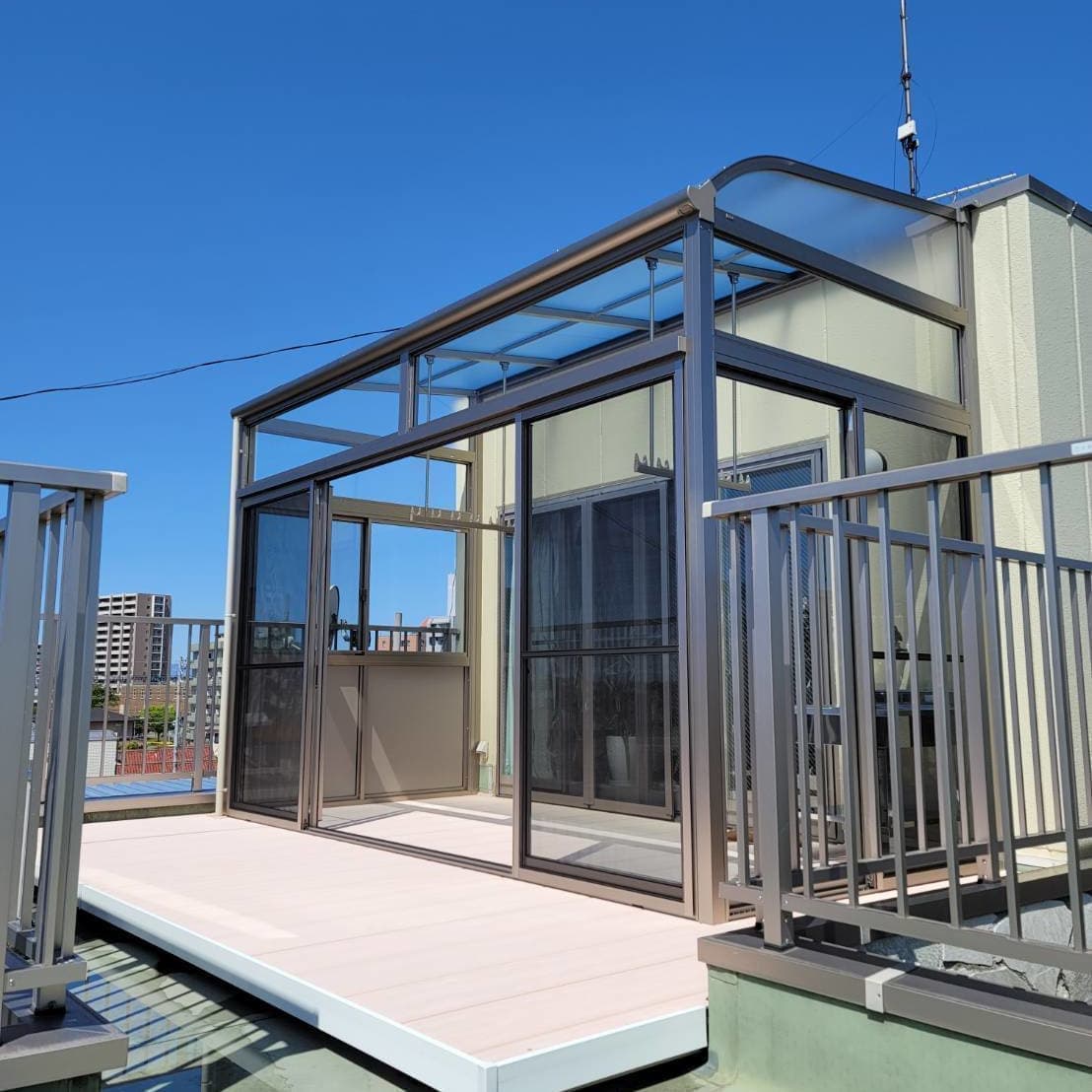 サンルーム新設・取替え 名古屋市瑞穂区 | 名古屋市瑞穂区でエクステリア工事ならイズ美