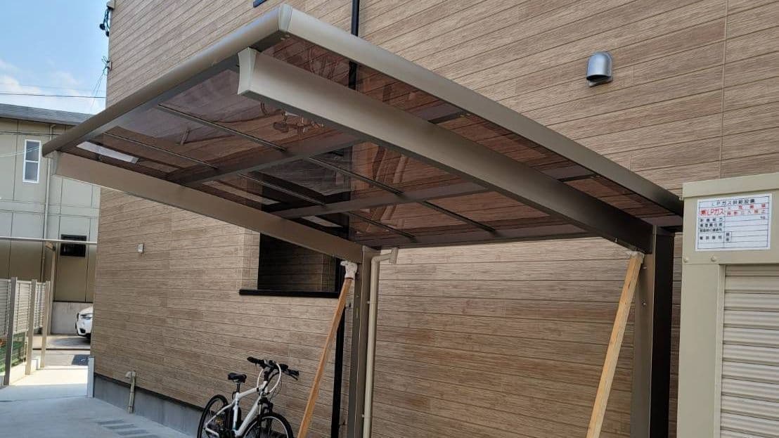 サイクルポート新設 名古屋市瑞穂区 | 名古屋市瑞穂区でエクステリア工事ならイズ美