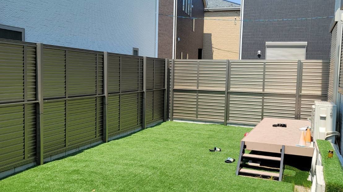 人工芝張り 名古屋市瑞穂区 | 名古屋市瑞穂区でエクステリア工事ならイズ美