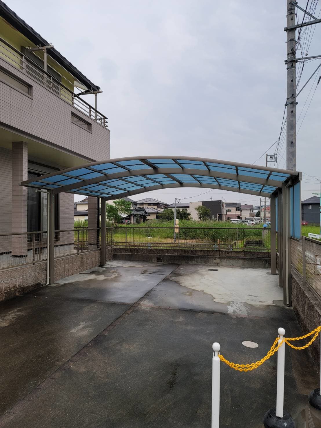 カーポート取替え工事 | 名古屋市瑞穂区のエクステリア工事ならイズ美