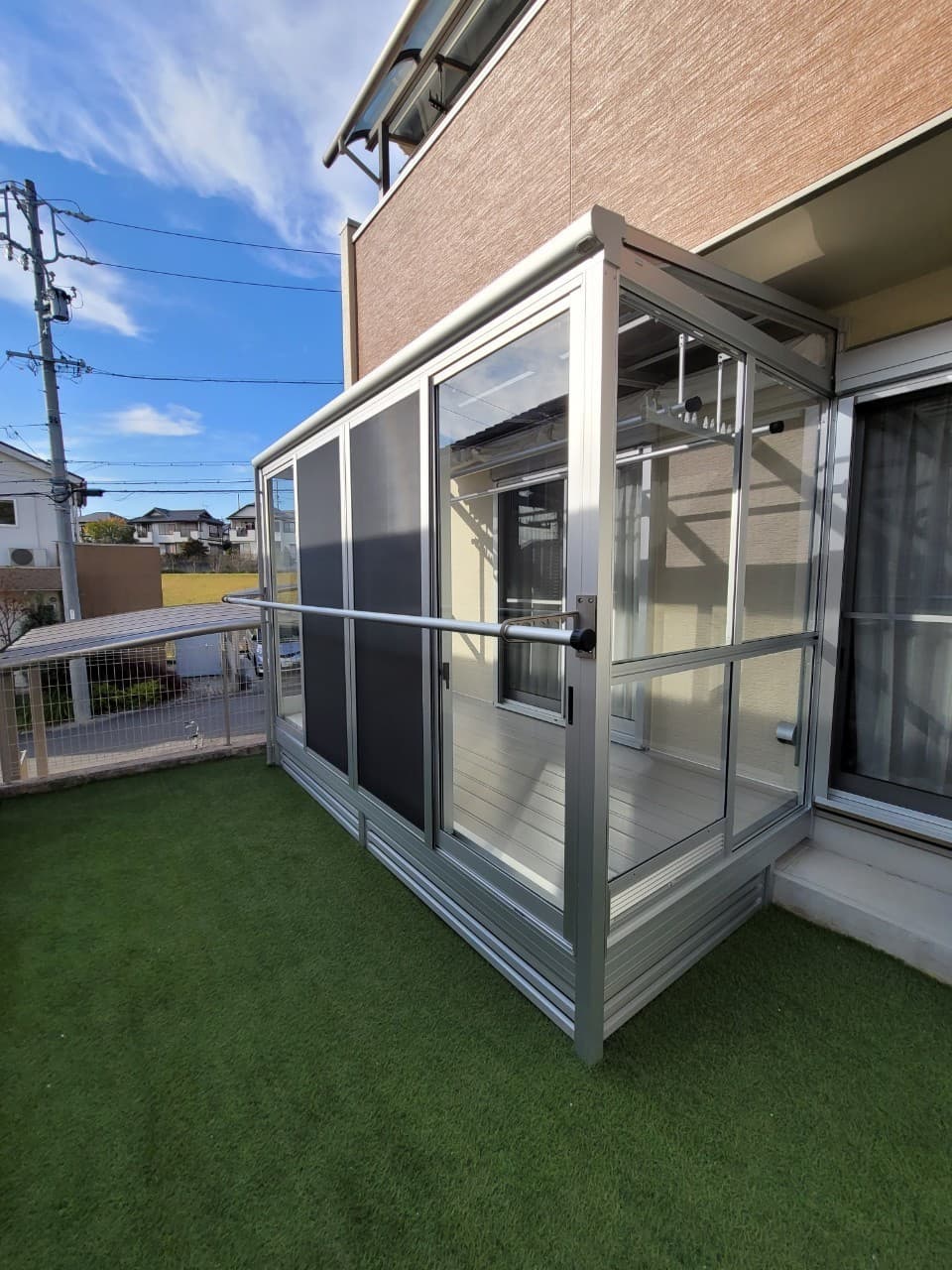 サンルーム設置 | 名古屋市瑞穂区のエクステリア工事ならイズ美