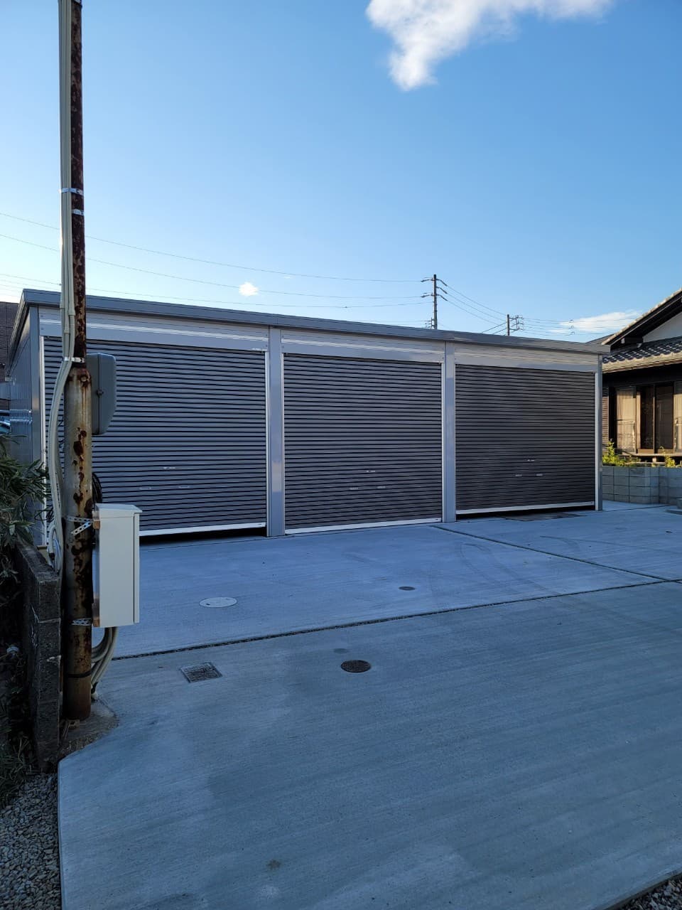 ガレージ設置 | 名古屋市瑞穂区のエクステリア工事ならイズ美