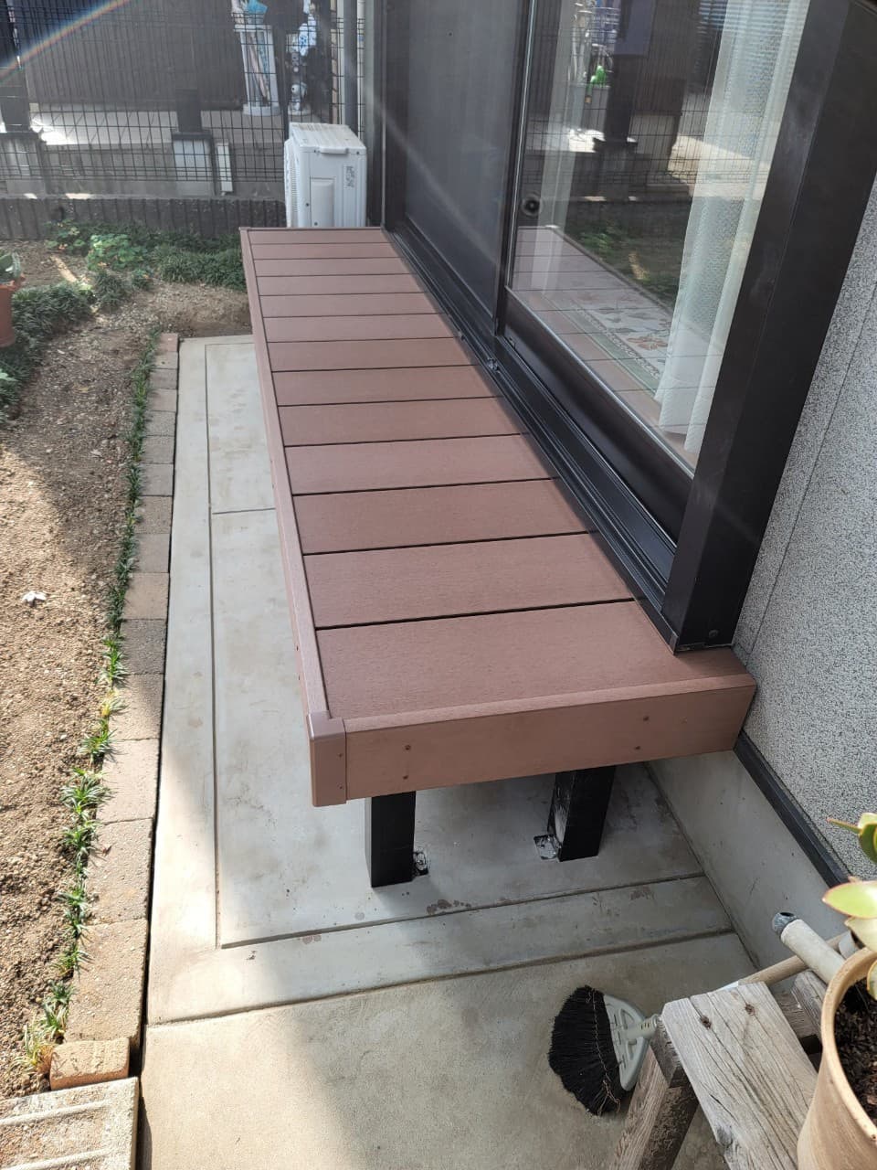 ウッドデッキ設置 | 名古屋市瑞穂区のエクステリア工事ならイズ美