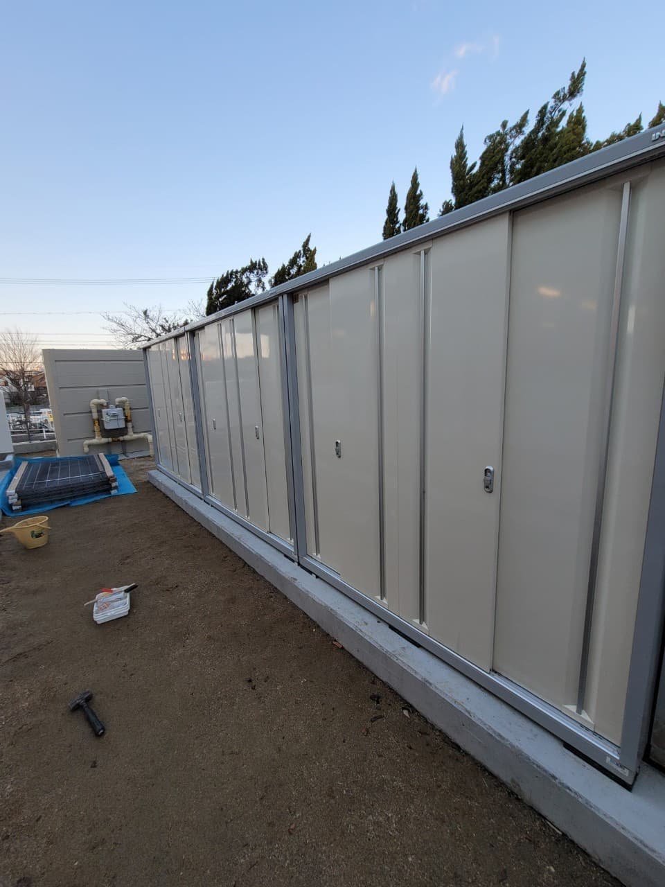 物置設置 | 名古屋市瑞穂区のエクステリア工事ならイズ美